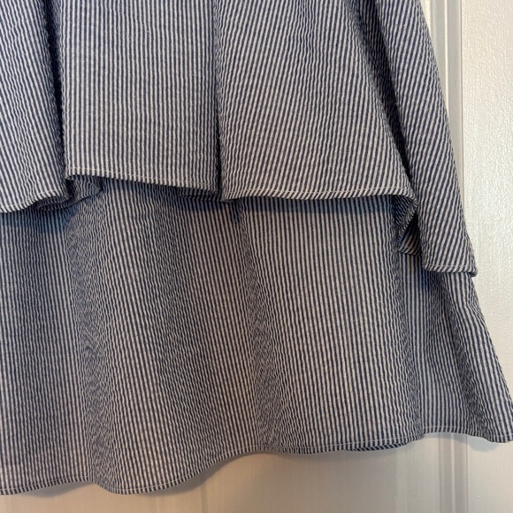 Miss Me Embroidered Halter Ruffle Tank Top - Picture 4 of 9